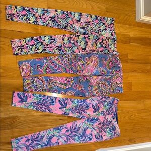Floral Kids Leggings Set